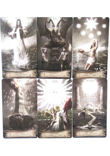 No.10 Tarzı Yeni Heaven & Earth Tarot Kartları Deste Masa Oyunu Oyun Oynayan Parti Aile Çocukları Için Pdf Kılavuzu (Yurt Dışından)