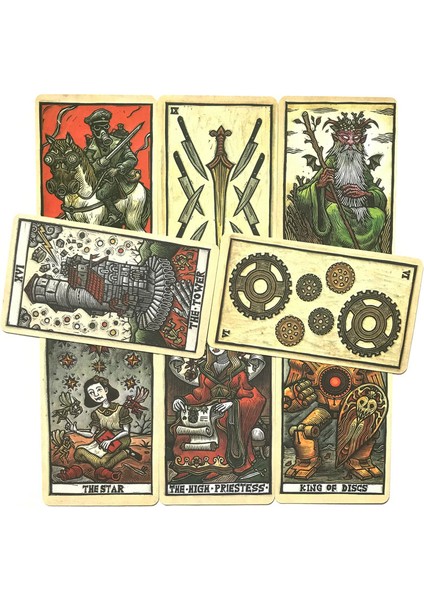 Loka Stilinin Tarot'u 78CARD Del Toro Tarot Kartları Kehanet Eğlence Partileri Masa Oyunu ve Aralarından Seçim Yapabileceğiniz Çeşitli Tarot Kartları (Yurt Dışından) fırsatları