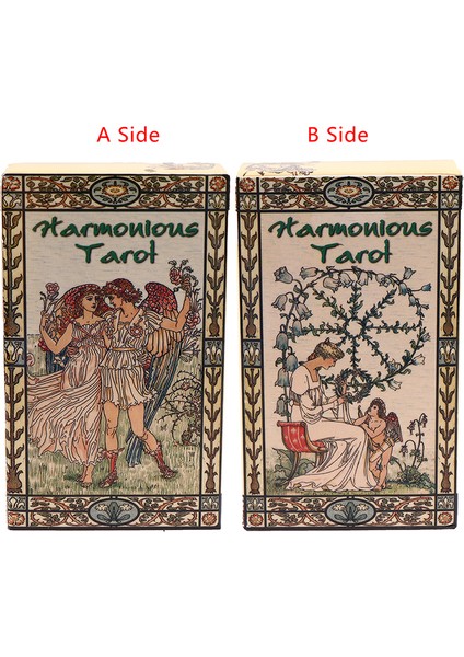 Mini Uyumlu Tarot Kartları Kehanet Kehanet Güverte Ingilizce Versiyonu Eğlence Masa Oyunu Eces (Yurt Dışından)