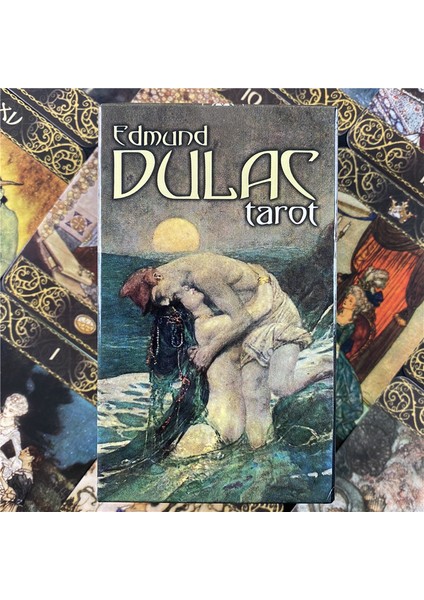 44 Adet TS01 Stili Edmund Dulac Tarot Kartları Tam Ingilizce Güverte Oracle Party Fate Board Game Eğlence Için (Yurt Dışından) fırsatları