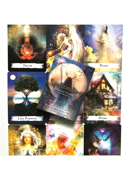 Oracle Stili Yazım 36CARD Art Nouveau Lenormand Oracles Kartları Tarot Oyunu ve Aralarından Seçim Yapabileceğiniz Çeşitli Tarot Kartları (Yurt Dışından)