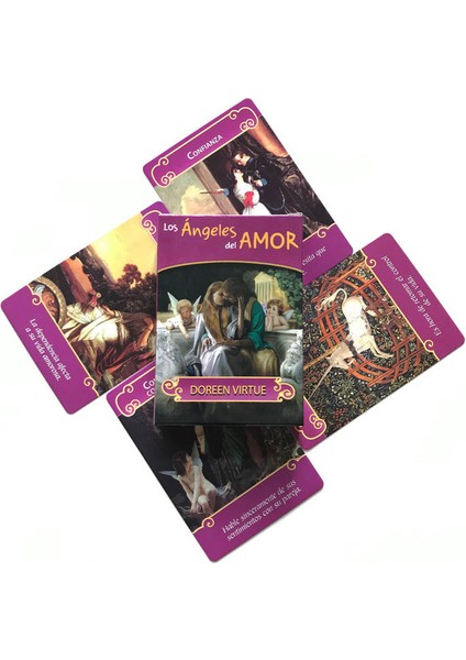 Los Angeles Aşk Tarzı Ispanyolca Dil Los Angeles Del Amor Oracle Kart Eğlence Kartı Satranç Kartı Oyunu Tarot ve Tarot Seçiminin Çeşitli Tarzları (Yurt Dışından)