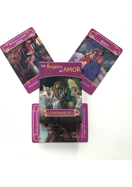 Los Angeles Aşk Tarzı Ispanyolca Dil Los Angeles Del Amor Oracle Kart Eğlence Kartı Satranç Kartı Oyunu Tarot ve Tarot Seçiminin Çeşitli Tarzları (Yurt Dışından)