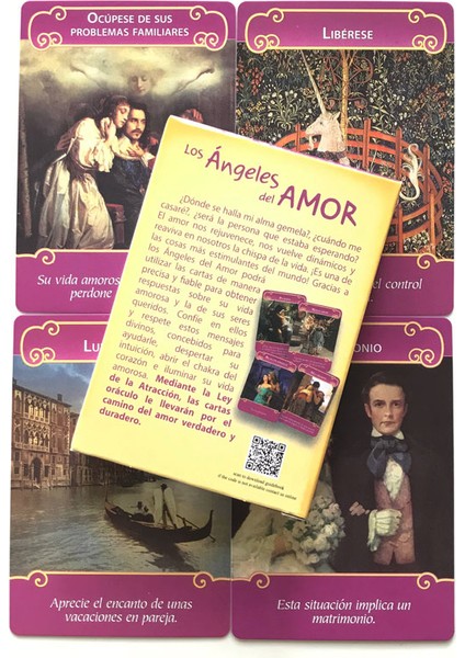 Los Angeles Aşk Tarzı Ispanyolca Dil Los Angeles Del Amor Oracle Kart Eğlence Kartı Satranç Kartı Oyunu Tarot ve Tarot Seçiminin Çeşitli Tarzları (Yurt Dışından)