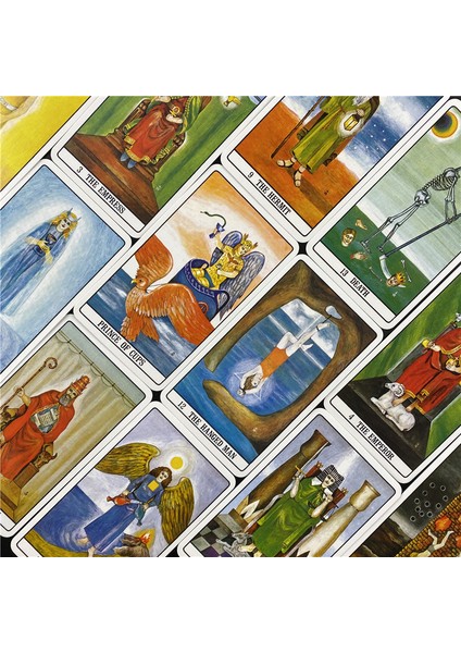 78 Adet TT59 Tarzı Altın Şafak Tarot Kartları Aile Partisi Için Masa Oyunları Oyun Kartı Güverte Kehanet Kader Masa Oyunu Hediyeler (Yurt Dışından)