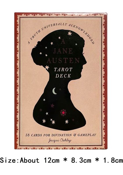 Tarot Tarzı Yeni Tarot A Jane Austen Tarot Kart Tahtası Güverte Oyunları Parti Oyunu Pdf Rehberliği ve Birçok Tarot Kartı Için Palying Kartları (Yurt Dışından)