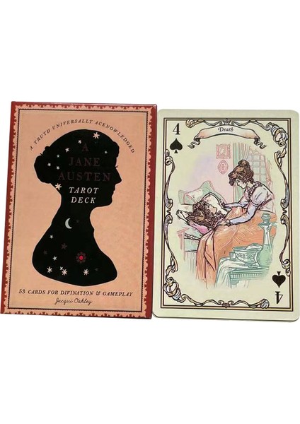Tarot Tarzı Yeni Tarot A Jane Austen Tarot Kart Tahtası Güverte Oyunları Parti Oyunu Pdf Rehberliği ve Birçok Tarot Kartı Için Palying Kartları (Yurt Dışından)