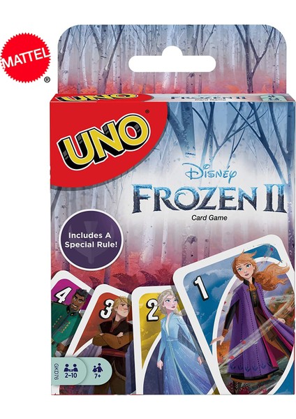 Mattel Uno: Frozen Family Komik Eğlence Masa Oyunu Eğlenceli Poker Oyun Kartları Hediye Kutusu Uno Kart Oyunu Oyun Kartları En Iyi Hediye (Yurt Dışından)