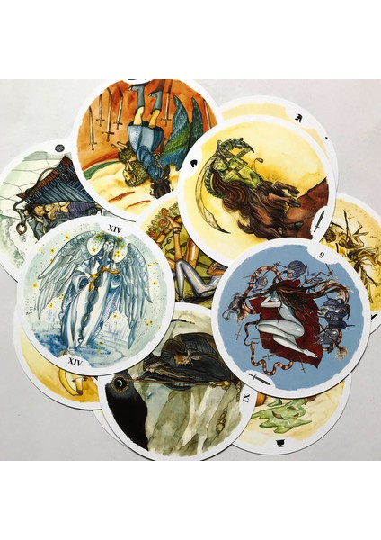 Tarot Çanta Stili Circle Of Life Tarot Ingilizce Versiyonu Tarot Satranç ve Kart Oyunları ve Aralarından Seçim Yapabileceğiniz Çeşitli Tarot Kartları (Yurt Dışından) fırsatları