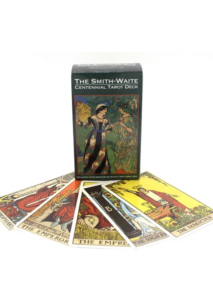 78 Adet Tarzı Yeni Tarot Kartları Smith-Waite Centennial Tarot Güverte Tahta Oyunu Seti Parti Için Tam Ingilizce Oyun Kartı (Yurt Dışından)