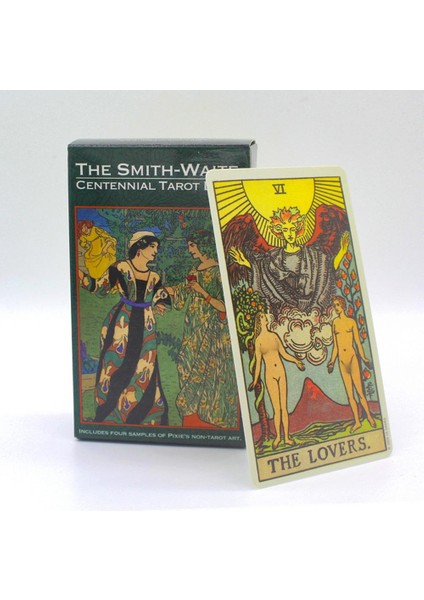 78 Adet Tarzı Yeni Tarot Kartları Smith-Waite Centennial Tarot Güverte Tahta Oyunu Seti Parti Için Tam Ingilizce Oyun Kartı (Yurt Dışından) fiyatları