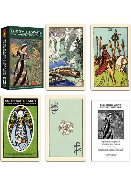 78 Adet Tarzı Yeni Tarot Kartları Smith-Waite Centennial Tarot Güverte Tahta Oyunu Seti Parti Için Tam Ingilizce Oyun Kartı (Yurt Dışından) modelleri