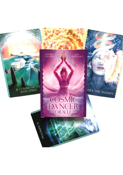 Kozmik Dansçı Oracle Stili 53CARD Jane Austen Tarot Kartı Kehanet Oyunu Için Oracle Kartı Tarot ve Çeşitli Tarot Seçenekleri (Yurt Dışından)