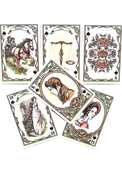 Kozmik Dansçı Oracle Stili 53CARD Jane Austen Tarot Kartı Kehanet Oyunu Için Oracle Kartı Tarot ve Çeşitli Tarot Seçenekleri (Yurt Dışından) indirimleri