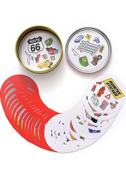 Kutu Stili Ile Yolda 2022 Hip Hop Temel Ingilizce Abcd Gitti Kamp Dobble Çocuk Kartları Oyunlar Kurulu Çocuklar Için Eğitici Oyuncaklar Hediye (Yurt Dışından)