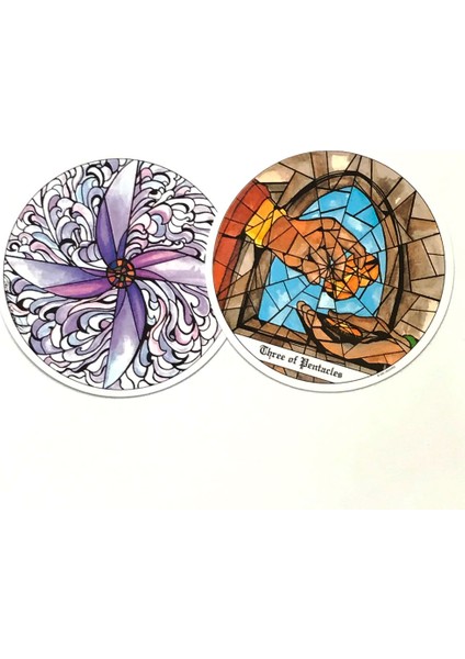 Tarot Çanta Stili 78CARD Cloisters Tarot Oracle Kartları Kader Kehanet Tahta Oyunu Tarot ve Çeşitli Tarot Seçenekleri Pdf Kılavuzu (Yurt Dışından)