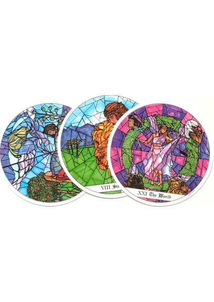 Tarot Çanta Stili 78CARD Cloisters Tarot Oracle Kartları Kader Kehanet Tahta Oyunu Tarot ve Çeşitli Tarot Seçenekleri Pdf Kılavuzu (Yurt Dışından)
