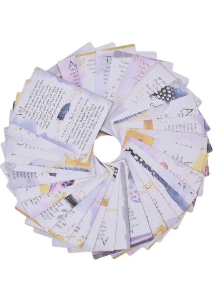 49X49CM Tarzı Yeni Soul Truth Kişisel Farkındalık Kartı Destesi Hayatınızı Değiştirecek Günlük Sorular Pdf Rehberi Ile Tarot Oracle Kartları (Yurt Dışından)