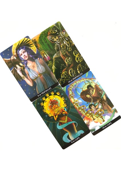Göksel Tarot Stili 78CARD Tarot Sesi Kartı Kader Kehanet Tahta Oyunu Için Oracle Kartları Tarot ve Çeşitli Tarot Seçenekleri (Yurt Dışından)