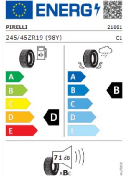 245/45R19 98Y P Zero (Mgt) - Yaz Lastiği (2025 Üretim) fiyatları