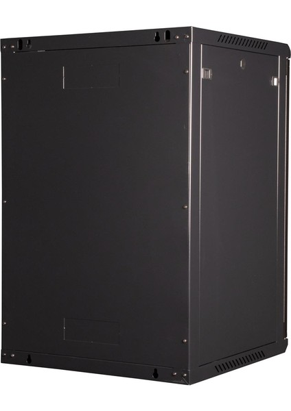 18U 19" Duvar Tipi Rack Kabinet – Genişlik: 600 mm | Derinlik: 600 mm – Siyah fiyatları