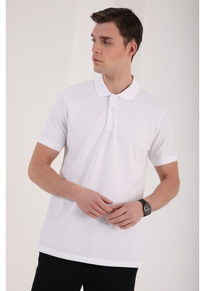 Saks Erkek Klasik Kısa Kol Dar Kesim Polo Yaka T-Shirt-87748 indirimleri