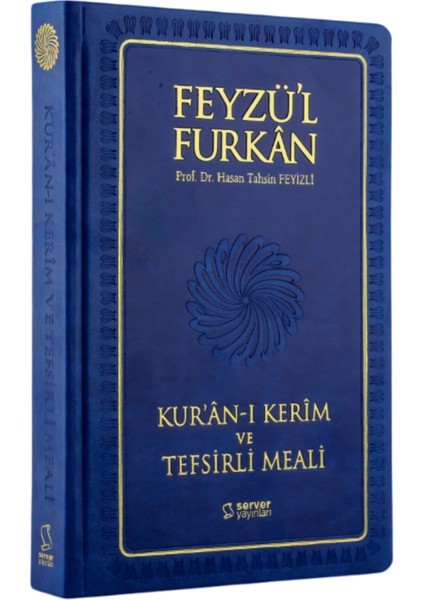 Feyzü'l Furkan Kur'an-I Kerim ve Tefsirli Meali (Sempatik Cep Boy - Ciltli) Lacivert