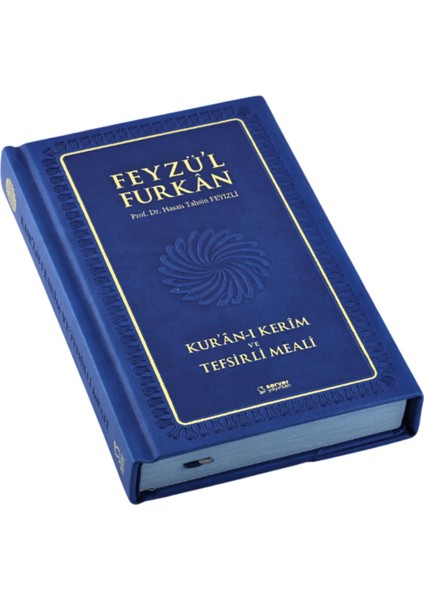 Feyzü'l Furkan Kur'an-I Kerim ve Tefsirli Meali (Sempatik Cep Boy - Ciltli) Lacivert