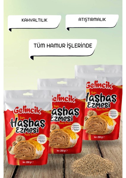 250 gr Sarı Haşhaş Ezmesi