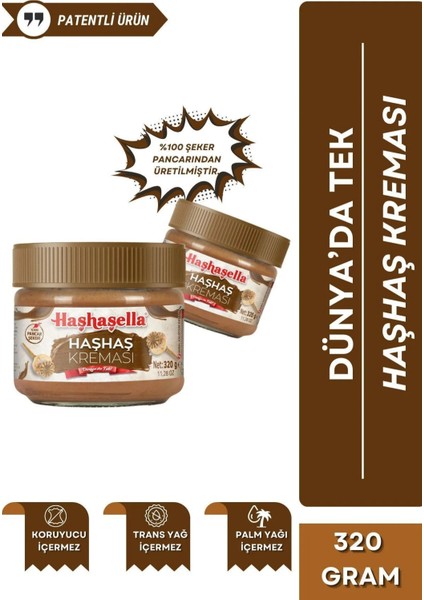 Haşhaş Kreması 320 gr