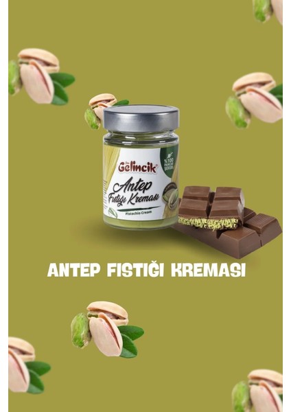 Kahvaltılık Sürülebilir Antep Fıstığı Kreması 320 gr