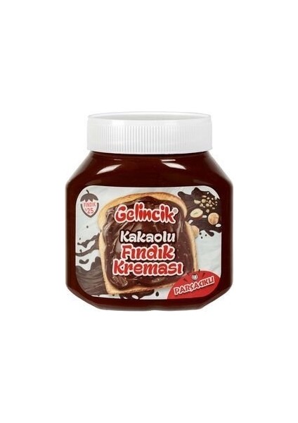 Parçacıklı Kakaolu Fındık Kreması 650 gr Pet (%25 Fındıklı)