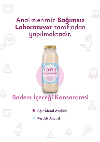 Badem Sütü Konsantresi (Ağır Metal Analizli) - 250g