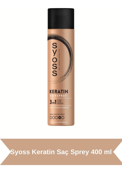Keratin Saç Spreyi 400 ml