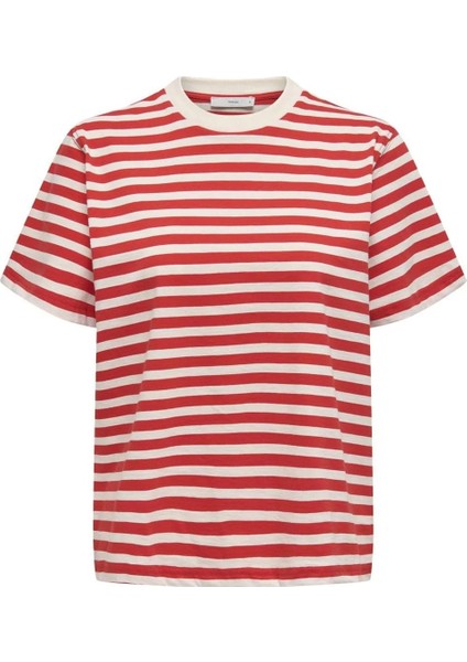 Onllivina Stripe Tee Jrs Noos Kadın T-Shirt 15272227 modelleri