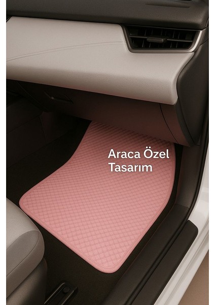 Volvo XC90 2002–2013 Eva Sağ Yolcu Prensesi Paspas Pembe