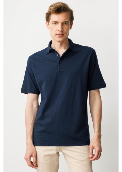 Erkek Polo Yaka T-Shirt Lacivert fiyatları