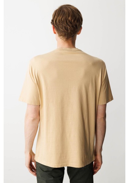 Erkek Sıfır Yaka T-Shirt A.sarı modelleri