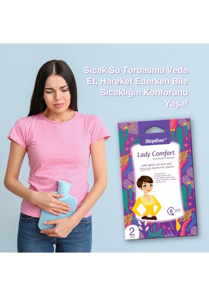 Lady Comfort Isıtıcı Ped 2'li (6 Paket) fiyatları