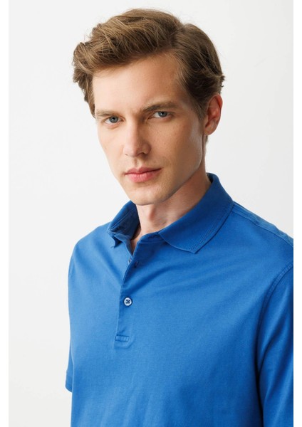 Erkek Polo Yaka T-Shirt Saks