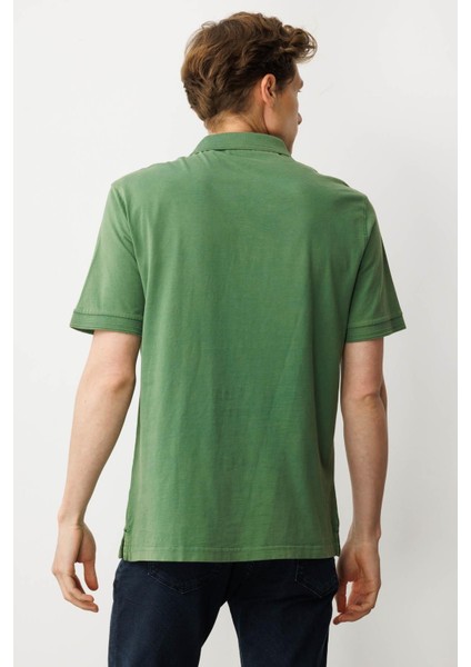 Erkek Polo Yaka T-Shirt A.yeşil fırsatları