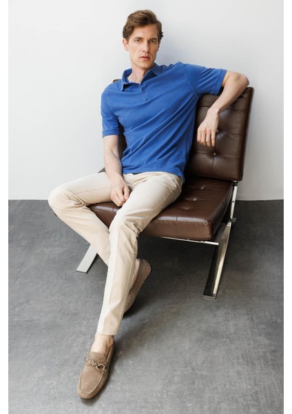 Erkek Polo Yaka T-Shirt Saks indirimleri