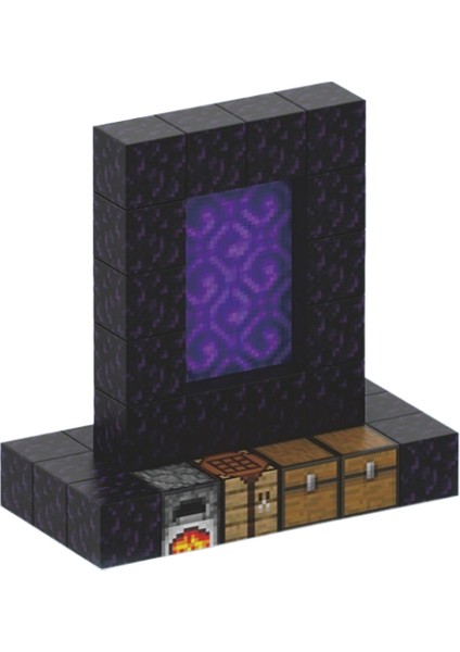 Benim Dünyam Küp Manyetik Emici Mıknatıs Hediye Puzzle Yapboz Blok Oyuncaklar (Yurt Dışından)