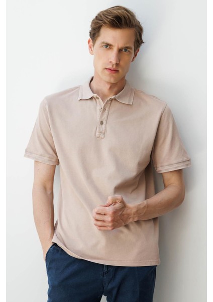 Erkek Polo Yaka T-Shirt Vizon fiyatları