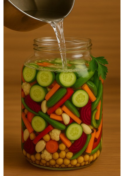 Büyük Boy Tutma Kollu Cam Kavanoz 8 Lt fırsatları