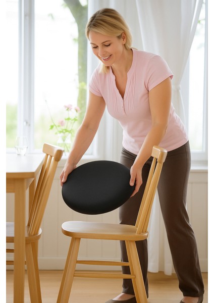 Oturma Simidi Sünger Koltuk Minderi Kuyruk Sokumu Yuvarlak indirimleri