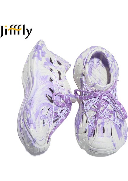 Günlük Ayakkabılar | Stitchmonster Hollow Serisi | Dıy Ayarlanabilir Bağcıklı | Çift Kişilik | Model JF-012270 (Yurt Dışından)