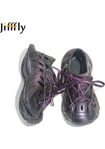 Günlük Ayakkabılar | Stitchmonster Hollow Serisi | Dıy Ayarlanabilir Bağcıklı | Çift Kişilik | Model JF-010245 (Yurt Dışından)