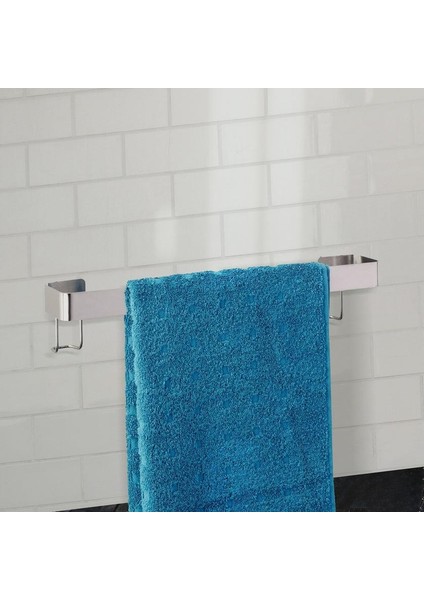 Premium Plus Tekli Havlu Askısı – Parlak Paslanmaz Çelik, 40.5 cm
