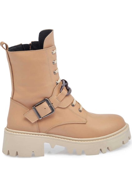 Nude Hakiki Deri Kadın Casual Bot - K23K1BT66868-Q9J
